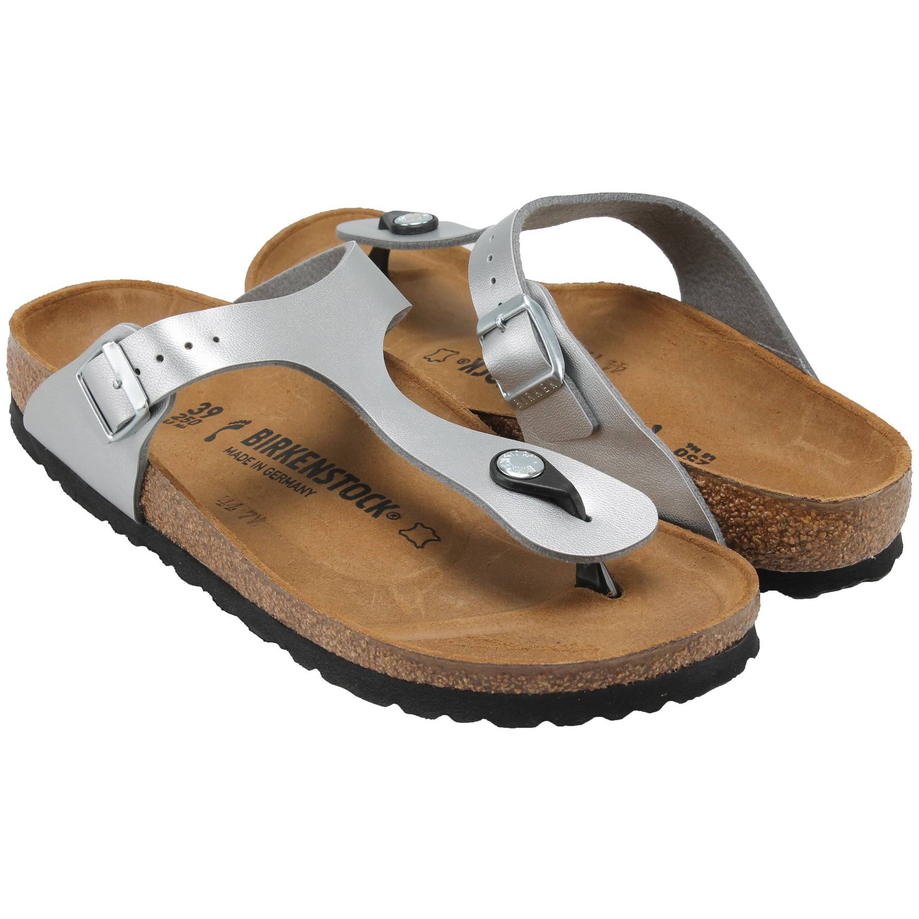Birkenstock Gizeh Silver
