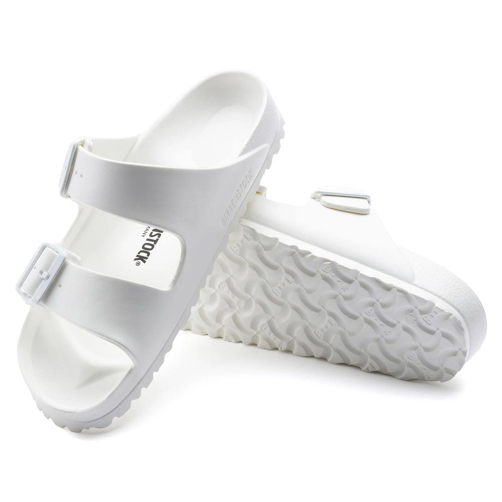 Birkenstock Arizona Essentials Men's Sandals White : 41 (US Men's 8-8.5) Regular