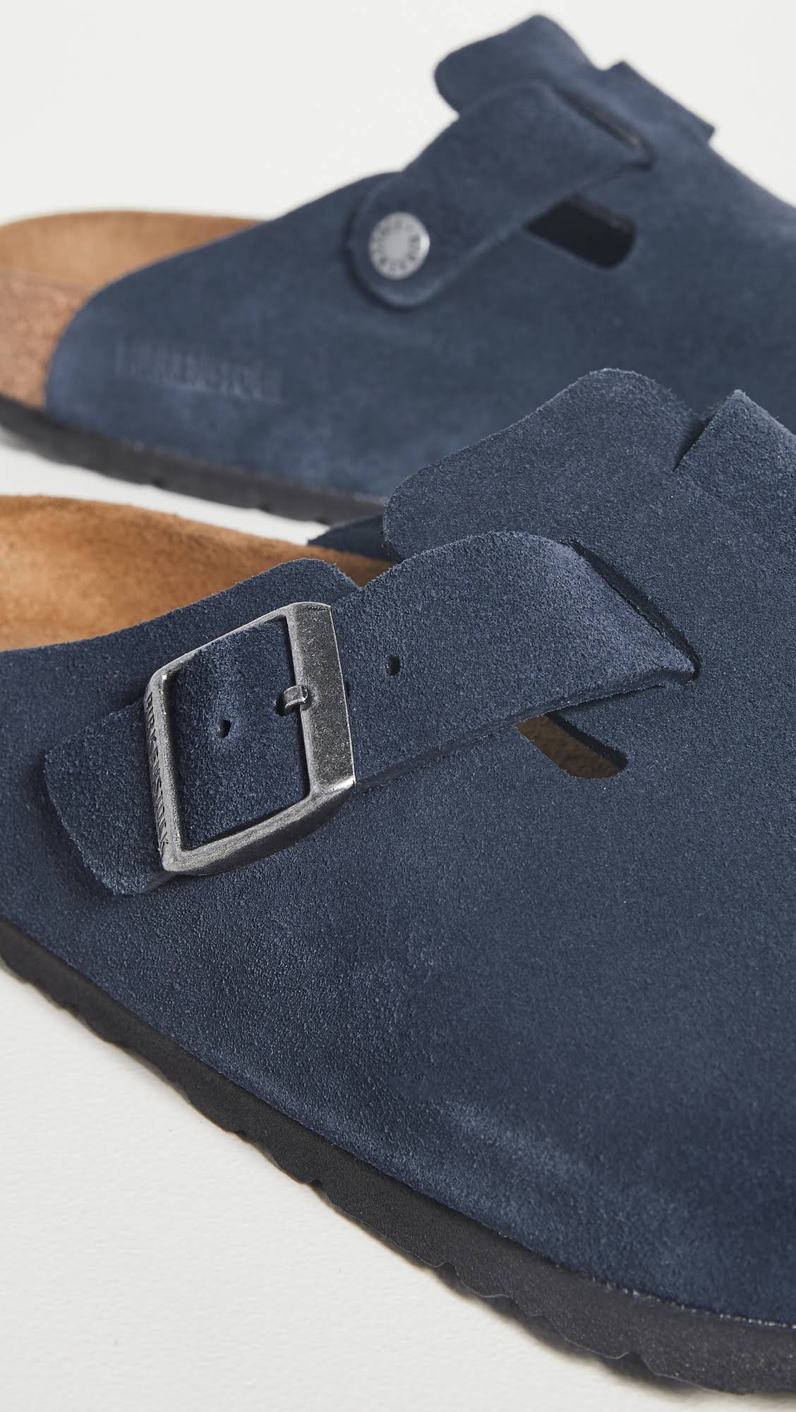 Birkenstock Unisex Boston Soft Footbed Suede