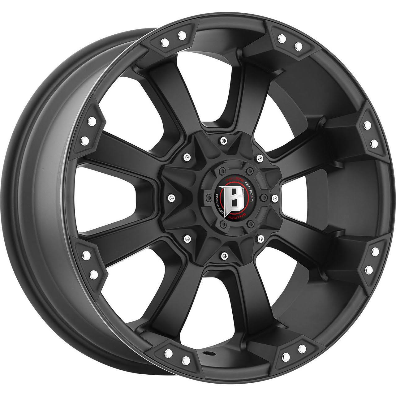 Ballistic Black 845 Morax Wheel 845790867-12FB