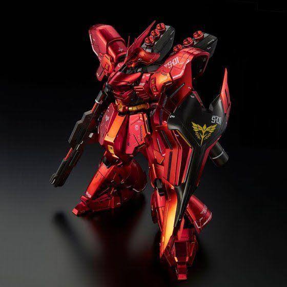 Bandai Premium P Gundam Base Limited Sazabi Ver. KA Special Coating mg 1/100 Model Kit