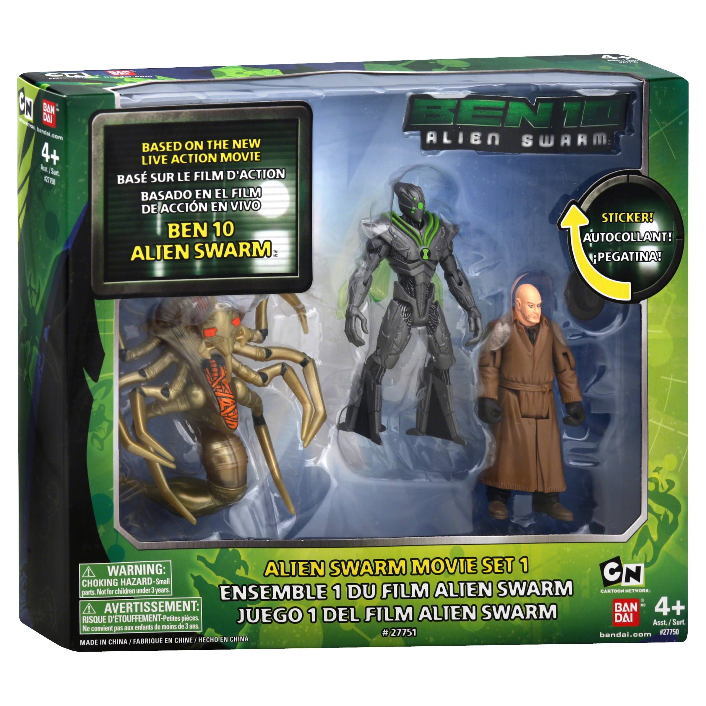 Bandai Ben 10 Alien Swarm Alien Swarm Movie, Set 1