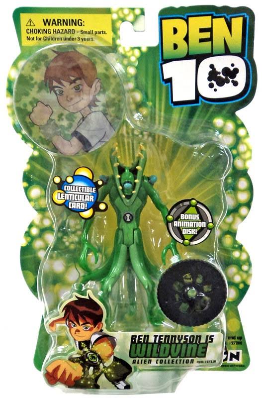 Bandai Ben 10 Alien Collection Series 1 Wildvine Action Figure