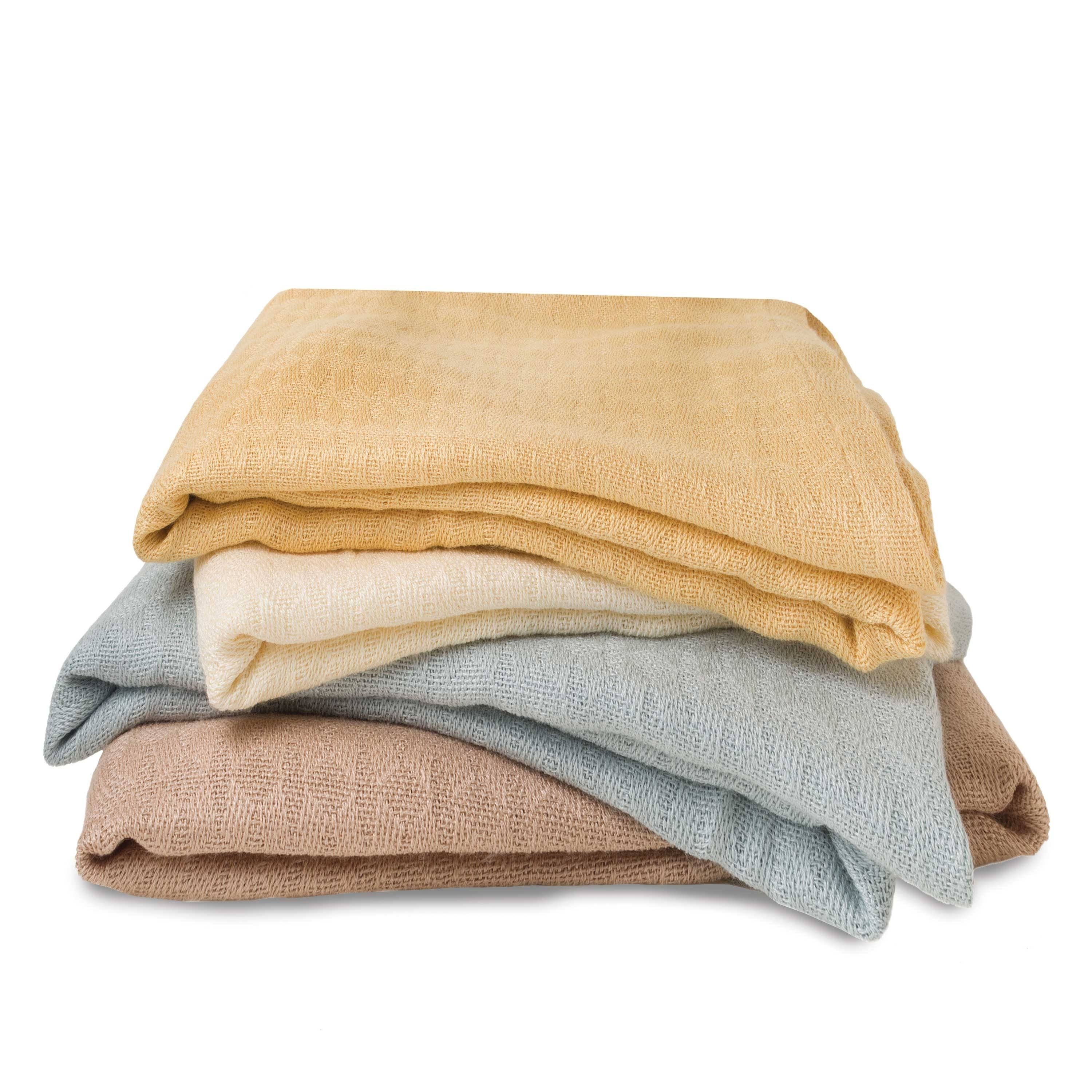 Rayon from Bamboo Travel/Throw Blanket in Sky