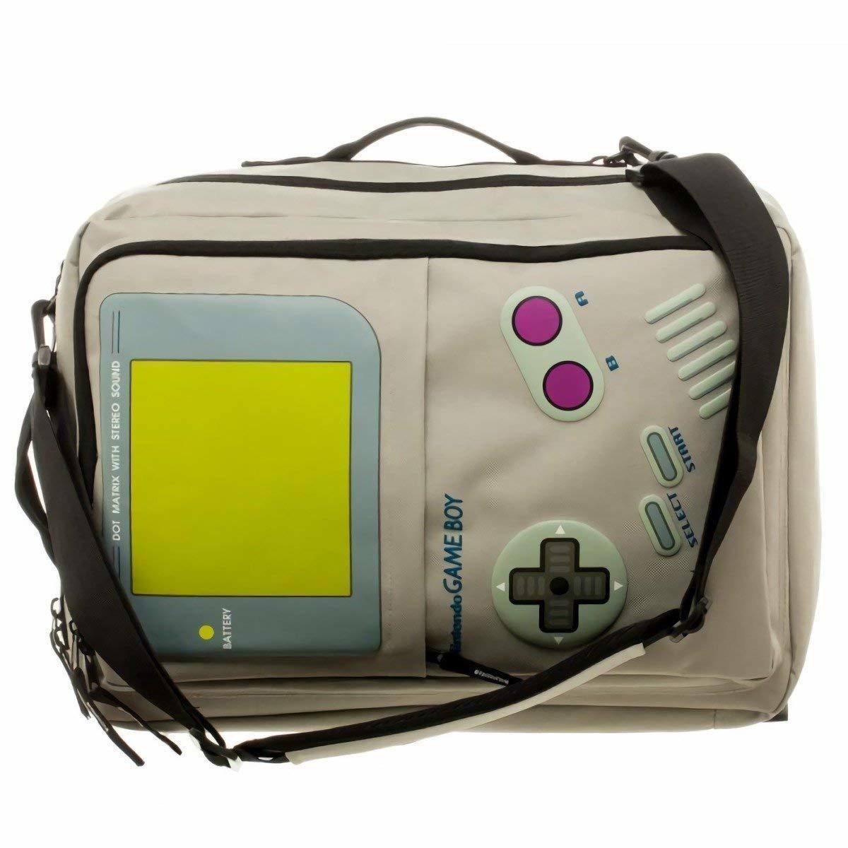 Nintendo Game Boy Convertible Backpack Computer Laptop Messenger Bag Tote