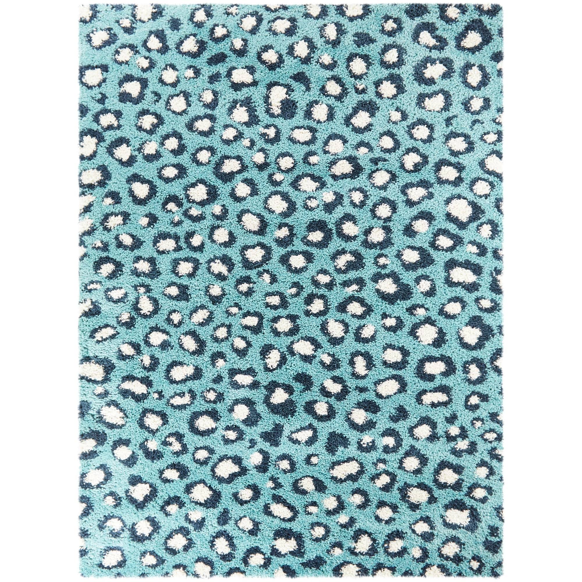 BALTA Alma Leopard Print Pink 8 ft. x 10 ft. Area Rug