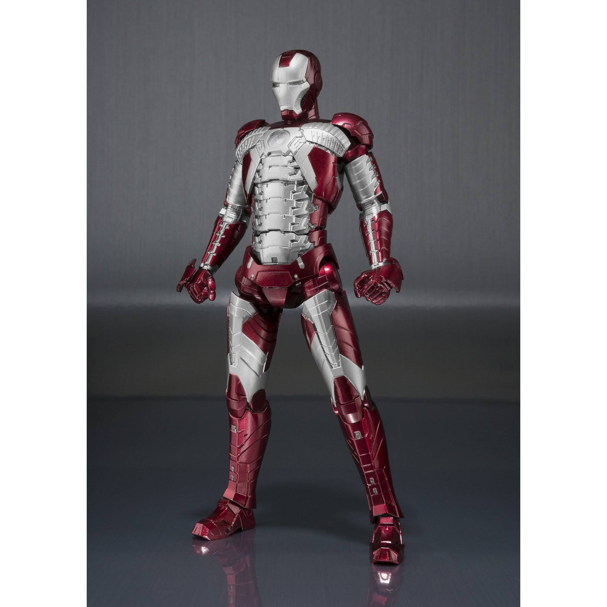 Iron Man 2: Iron Man Mark V & Hall of Armor Set S.H. Figuarts Action Figure