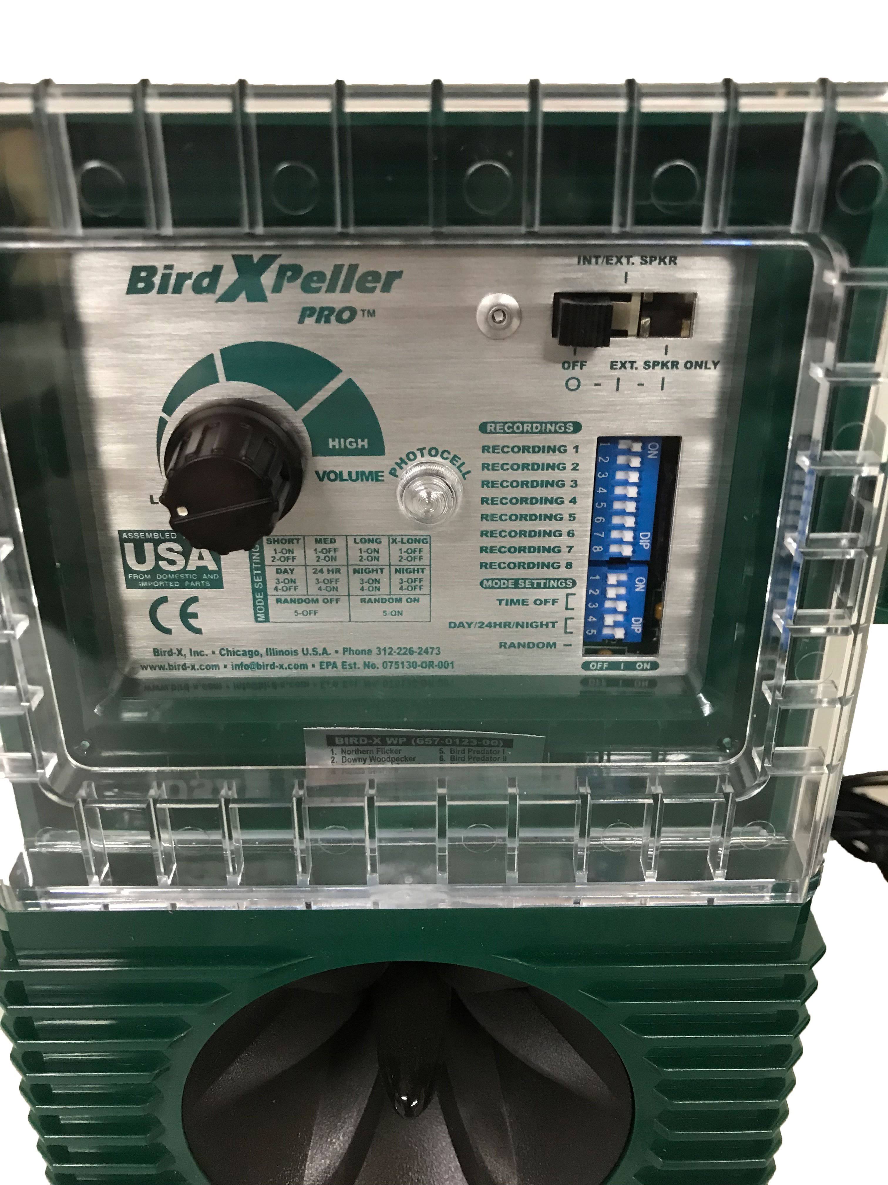 Bird-X Woodpecker Pro Electronic Bird Repeller