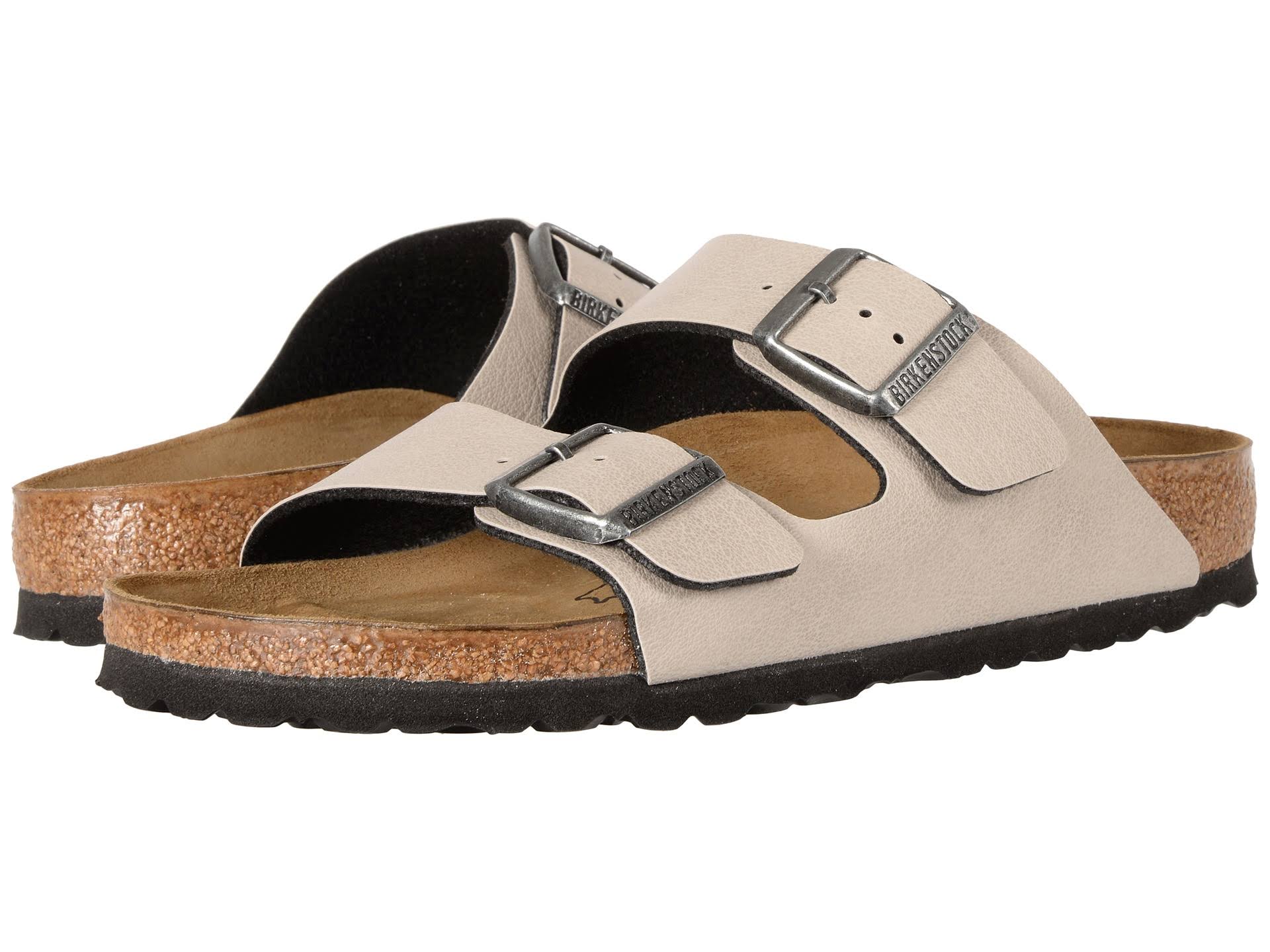 Birkenstock Arizona Classic - Birko-Flor Pull Up Stone / 43 / Regular
