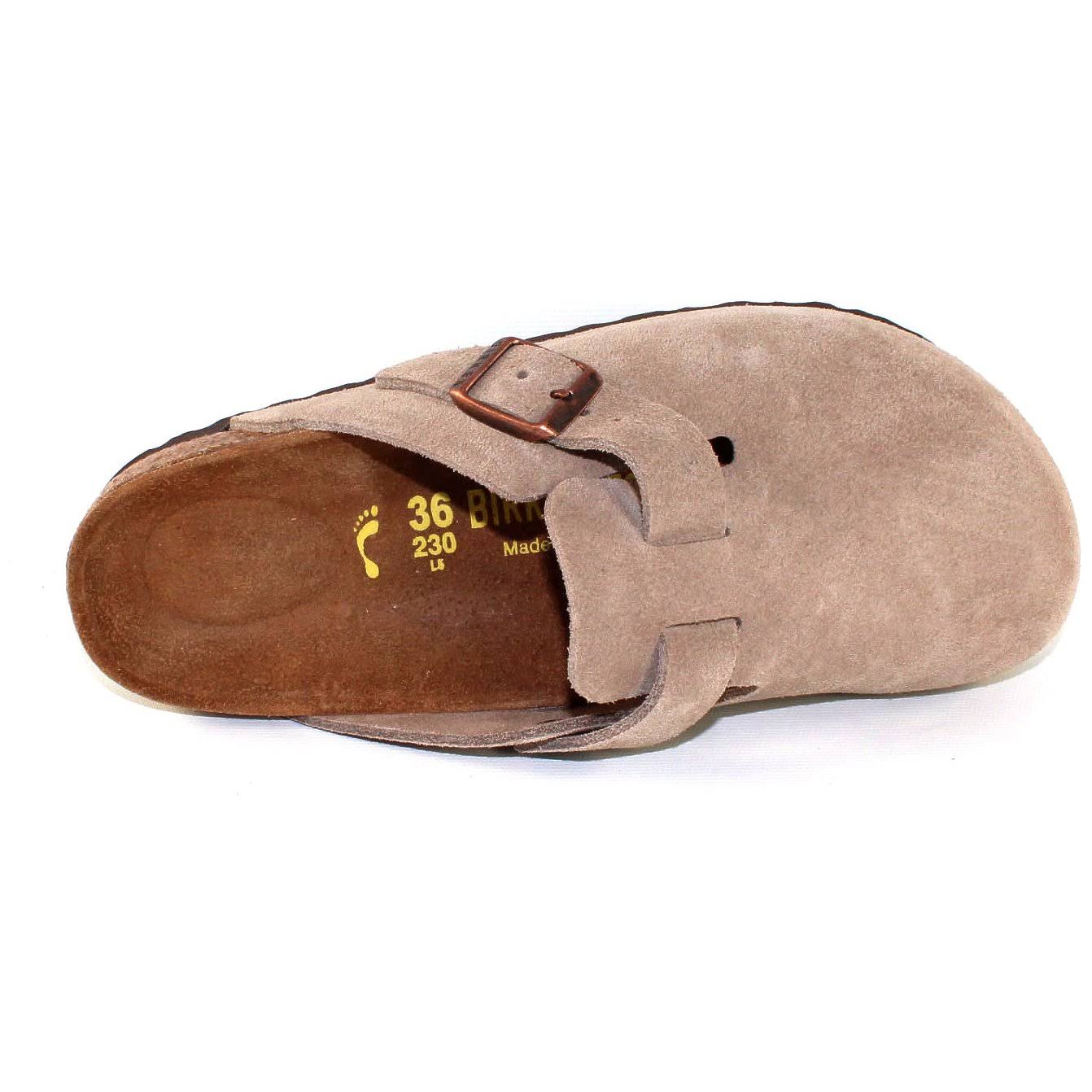Birkenstock Boston 60463 Taupe Suede