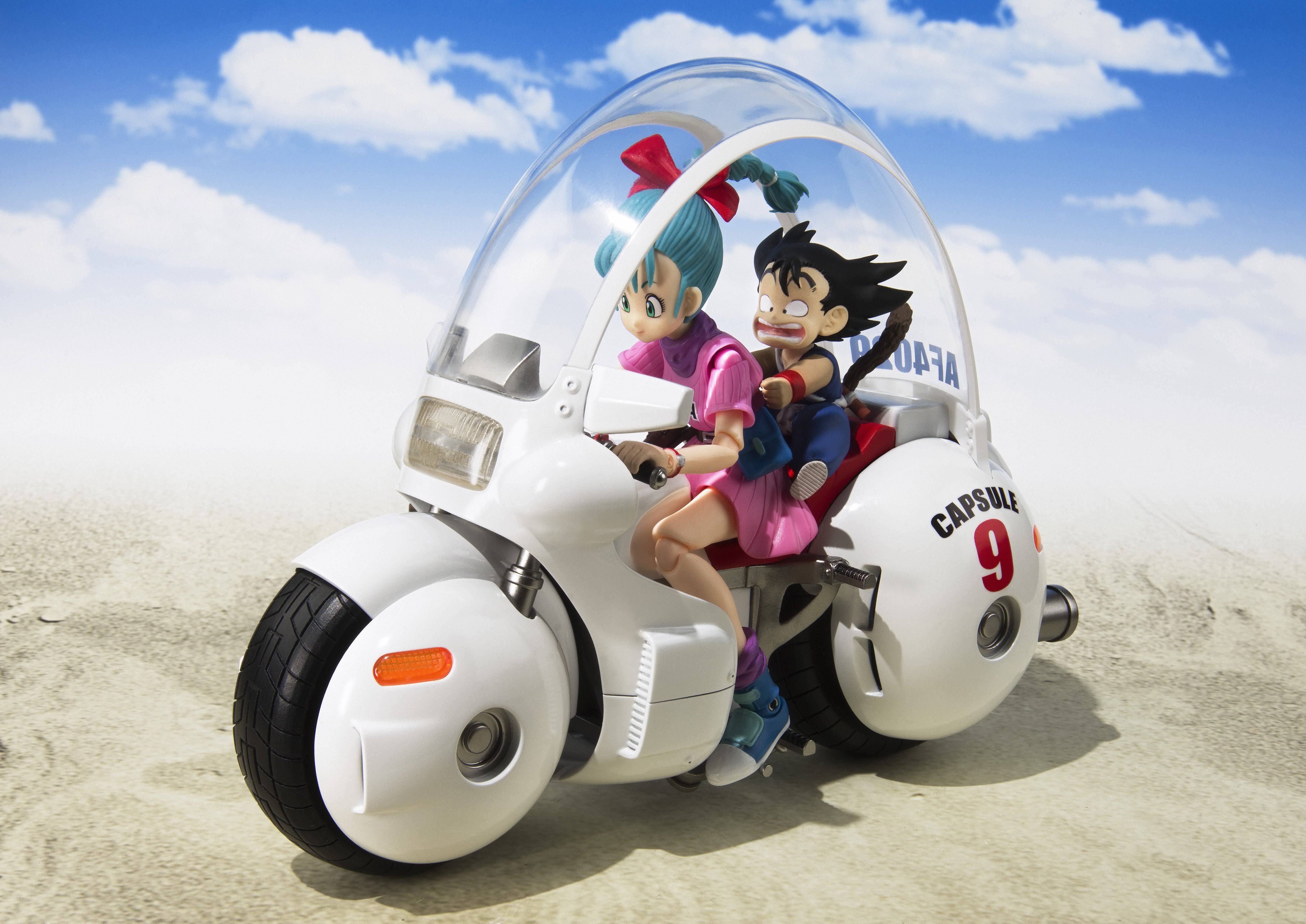 Dragon Ball: Bulma&s Motorcycle Hoipoi Capsule No 9 S.H.Figuarts