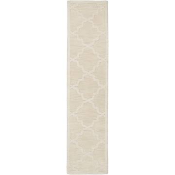 Blankenship Geometric Handmade Wool Beige Area Rug Charlton Home Rug Size: Runner 2&3x22 x 14&