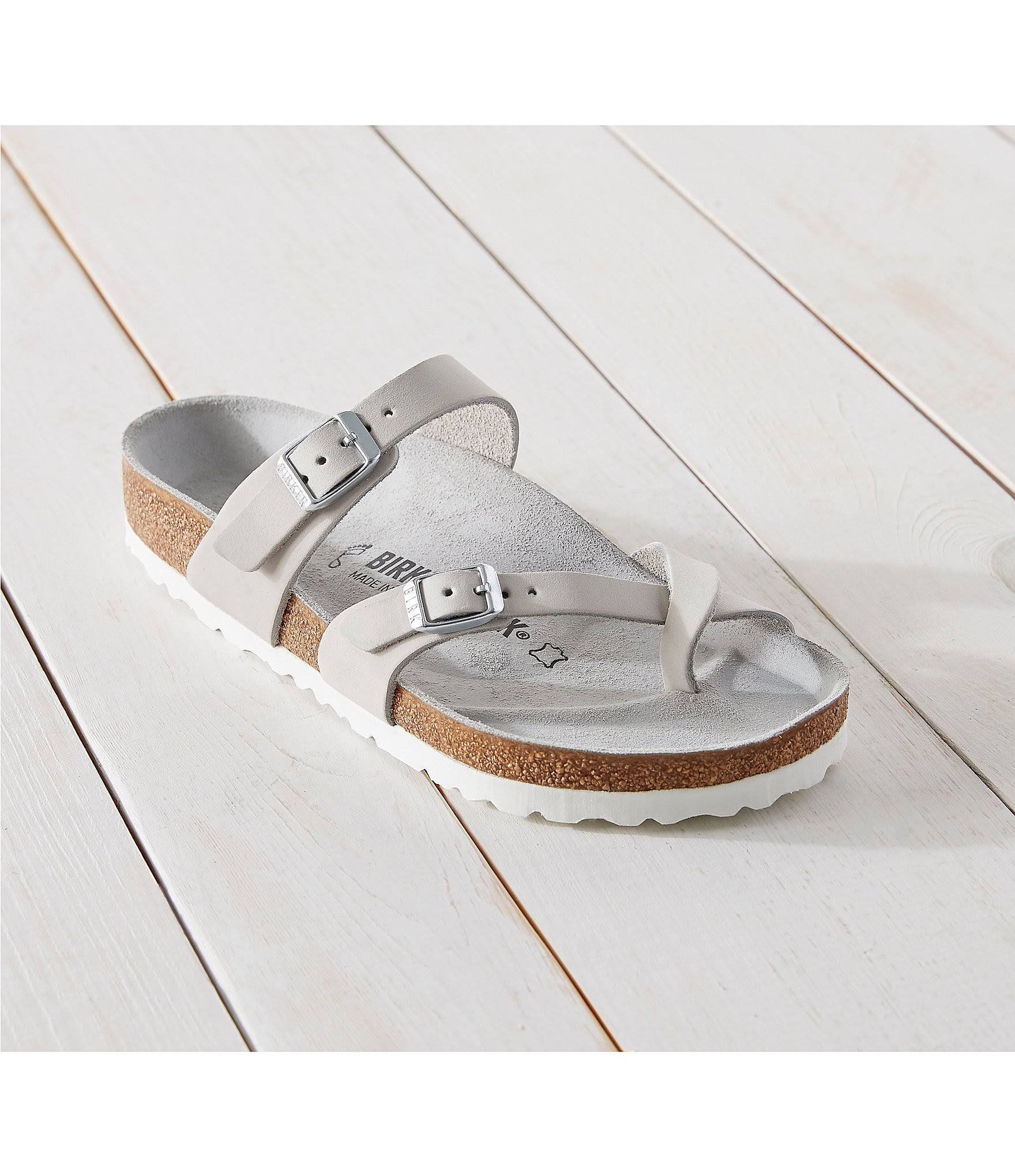 Birkenstock Women's Mayari (38 White Nubuck)