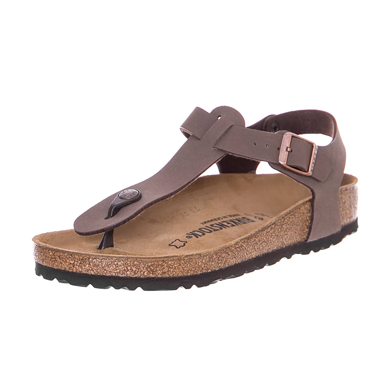 Birkenstock Unisex Kairo Birko Flor Nubuck Mocca Sandals Size 12