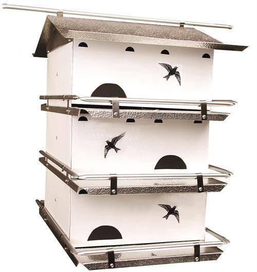 Birds Choice Suite 20 in x 19 in x 14 in Purple Martin House