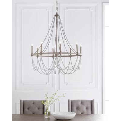 Fitzgibbon 8 - Light Candle Style Empire Chandelier