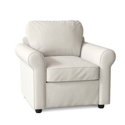 Wolsingham Manning Armchair Birch Lane Body Fabric: Conversation Pearl