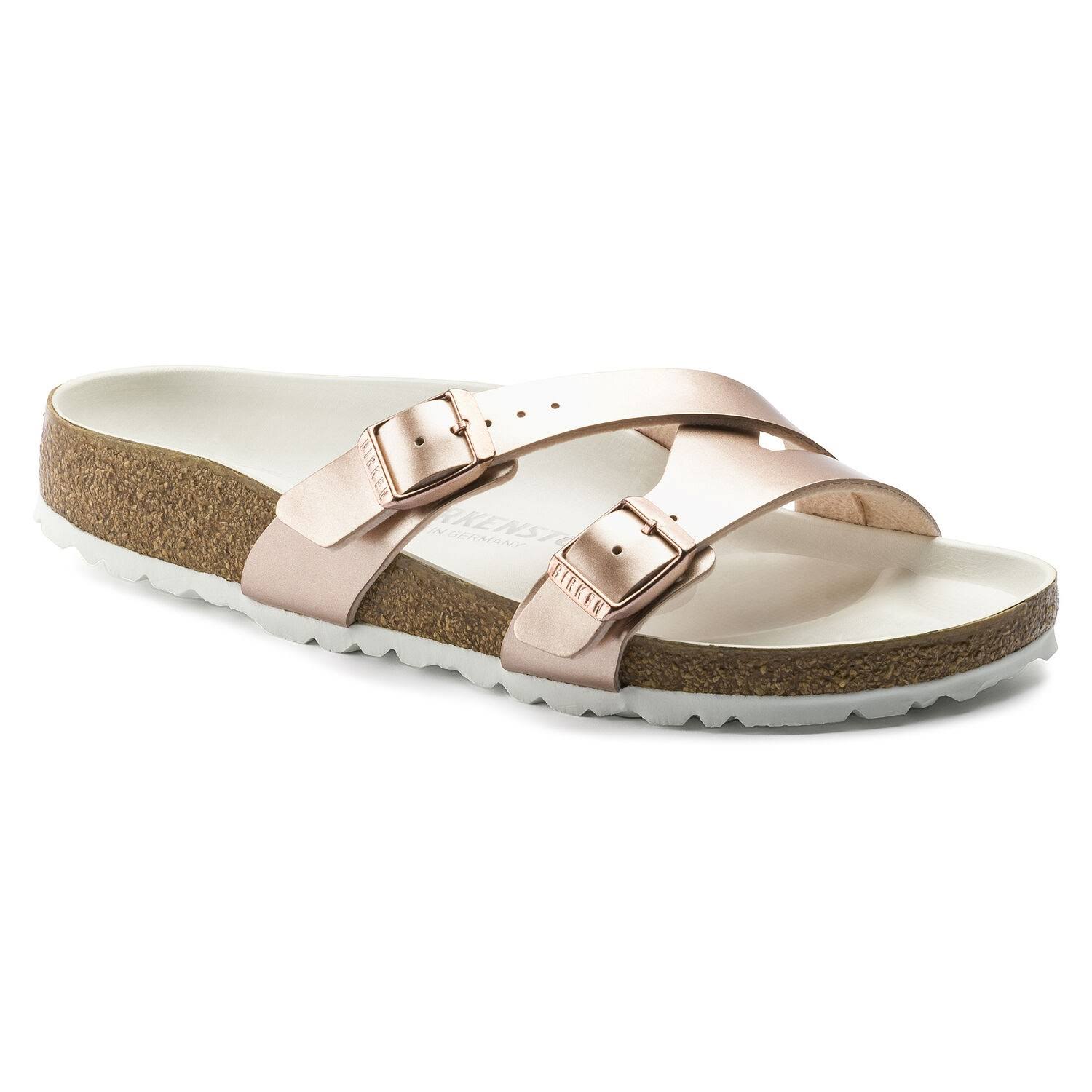 Birkenstock Yao Sandals Women's, Copper, 38