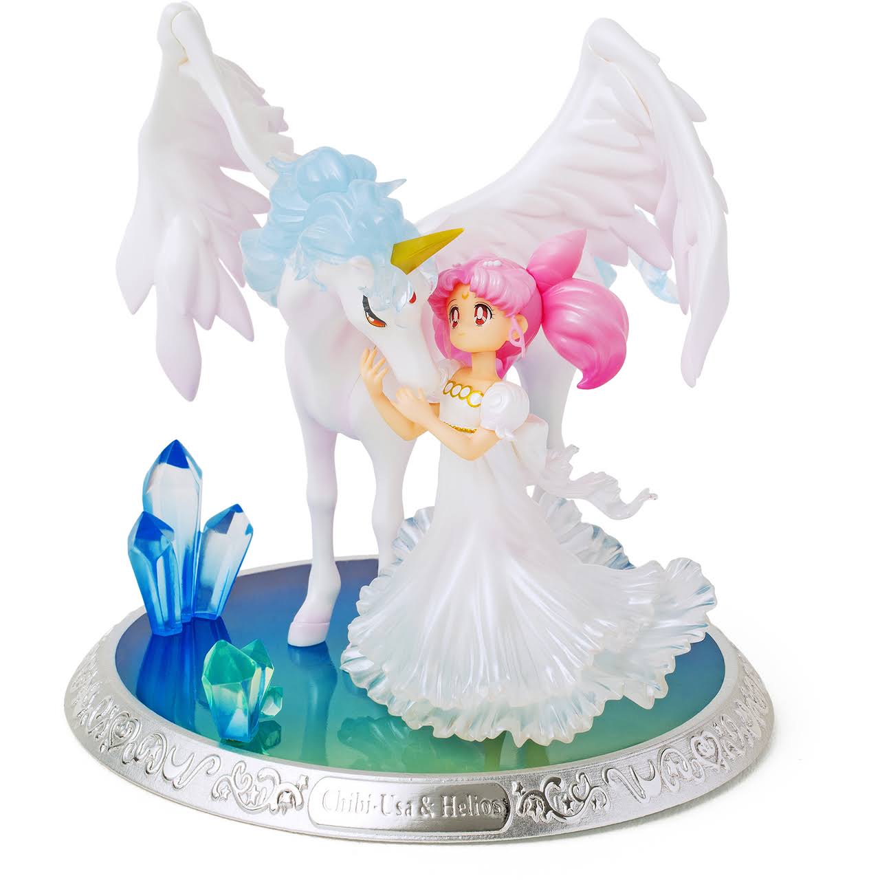 Sailor Moon Chibi-Usa and Helios Figuarts Zero Chouette Statue