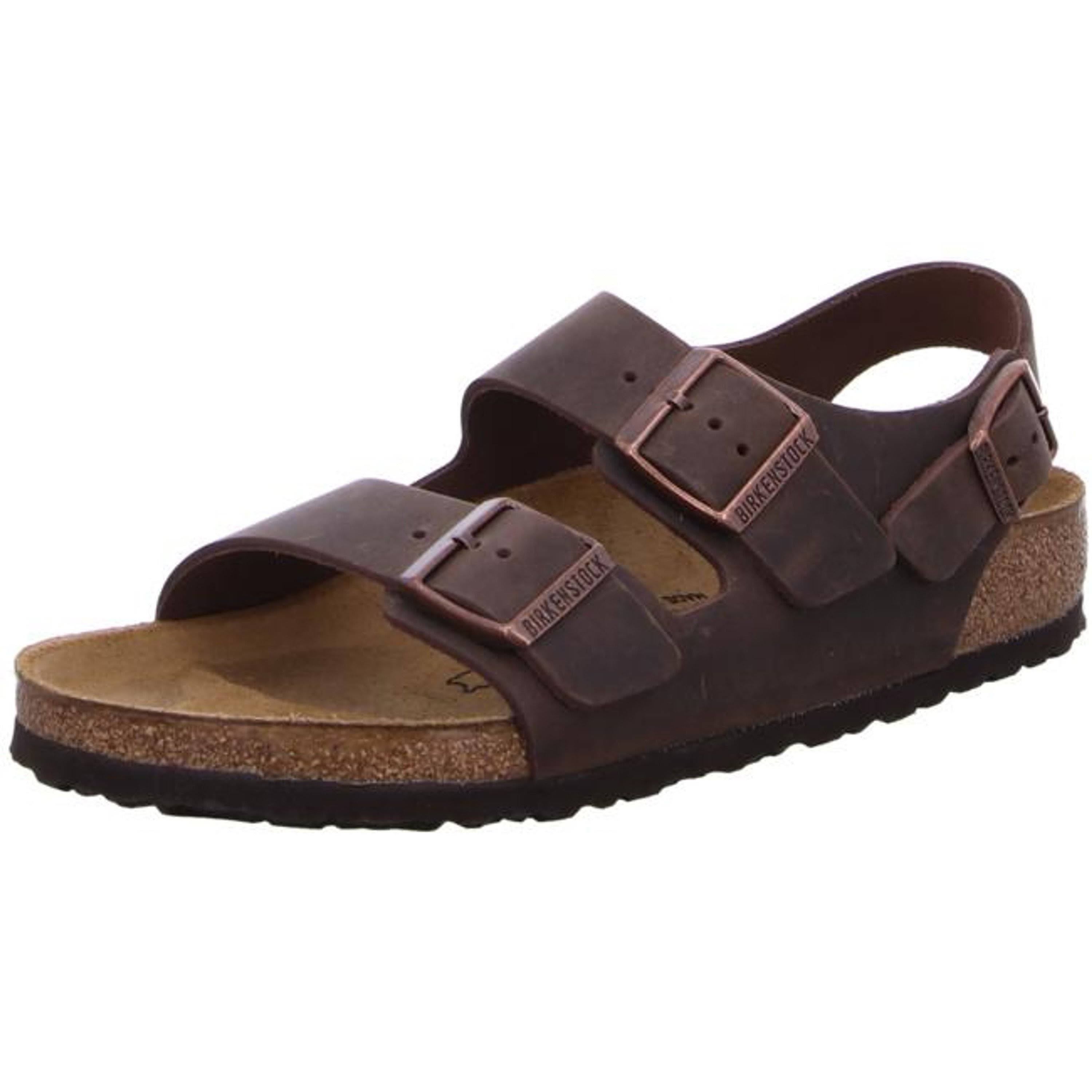 Birkenstock Milano Habana Leather / 45
