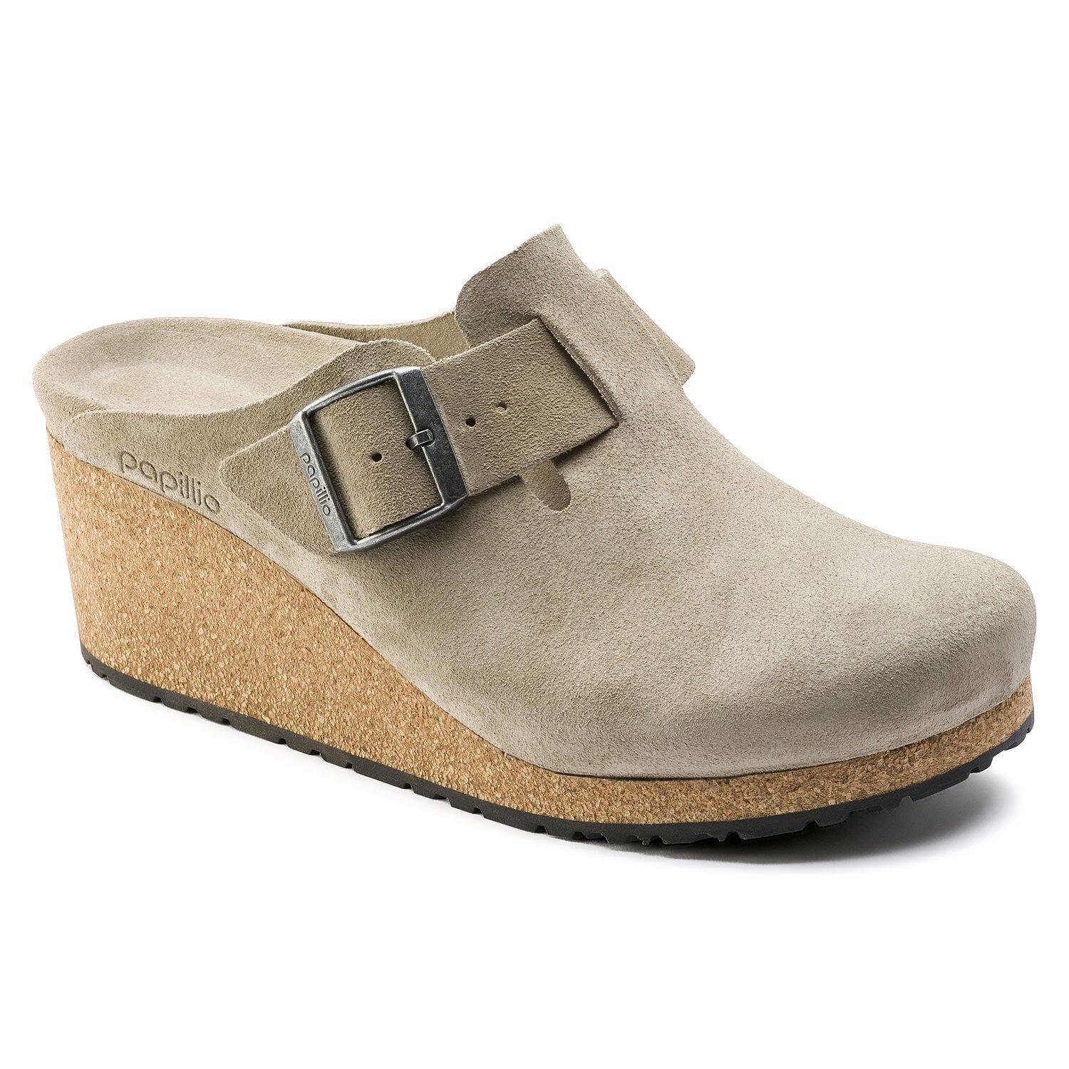Birkenstock Women's Fanny Taupe Suede 36 N