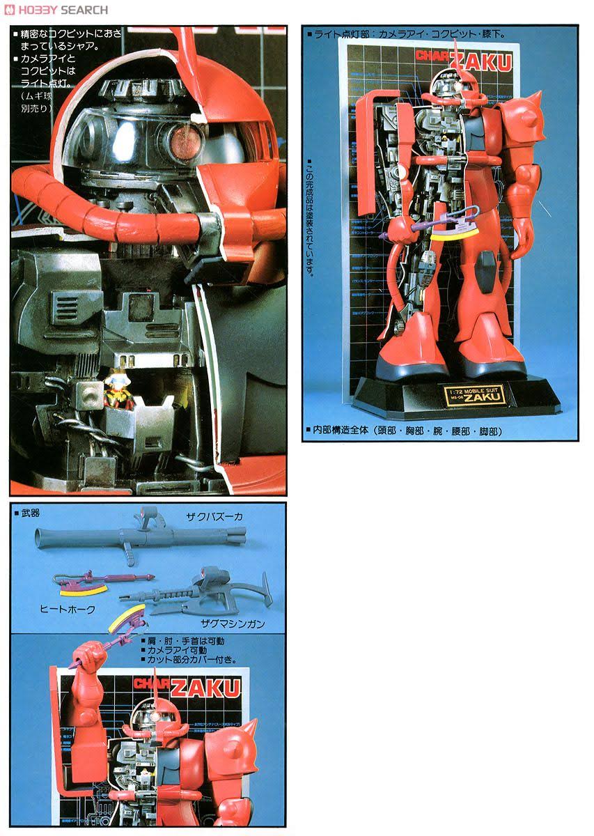 *1/72 Mechanic Model MS-06S Char&s Zaku