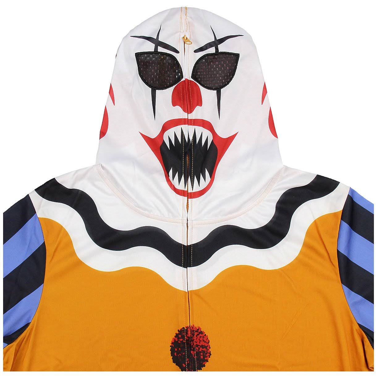 Bioworld Men's Scary Clown Halloween Costume Hoodie