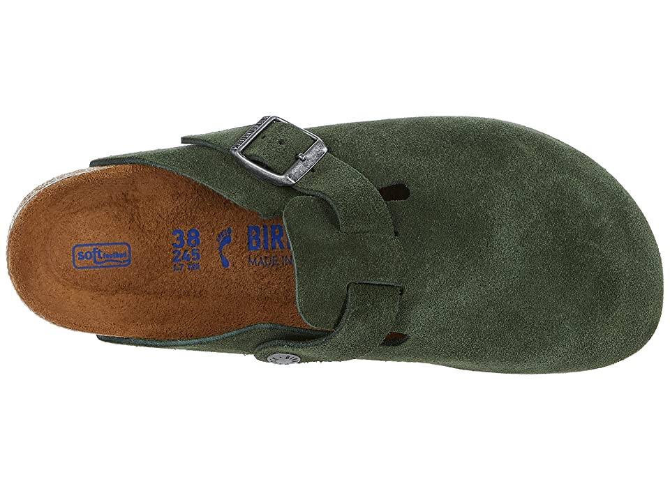 Birkenstock Boston Soft Footbed - Suede Mountain View / 36 / Narrow