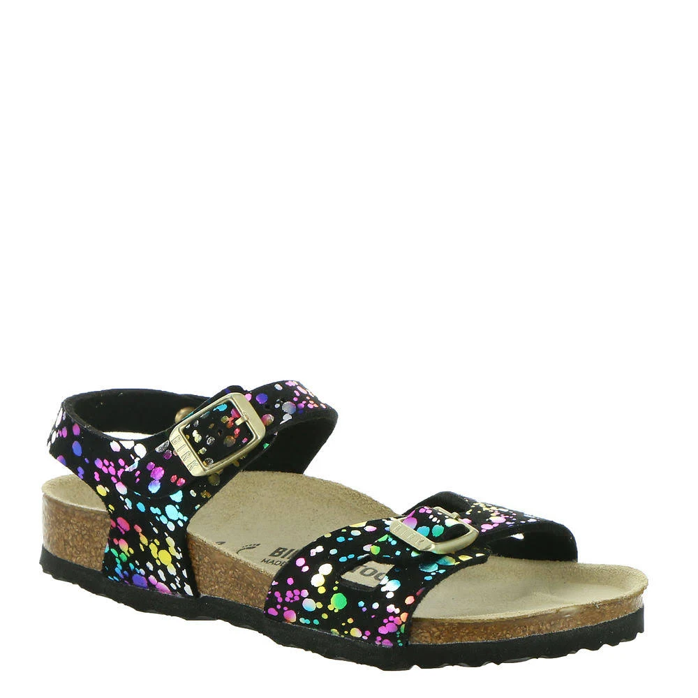 Birkenstock Rio Euro 28 US 10 - 10.5 Toddler Girls& Confetti