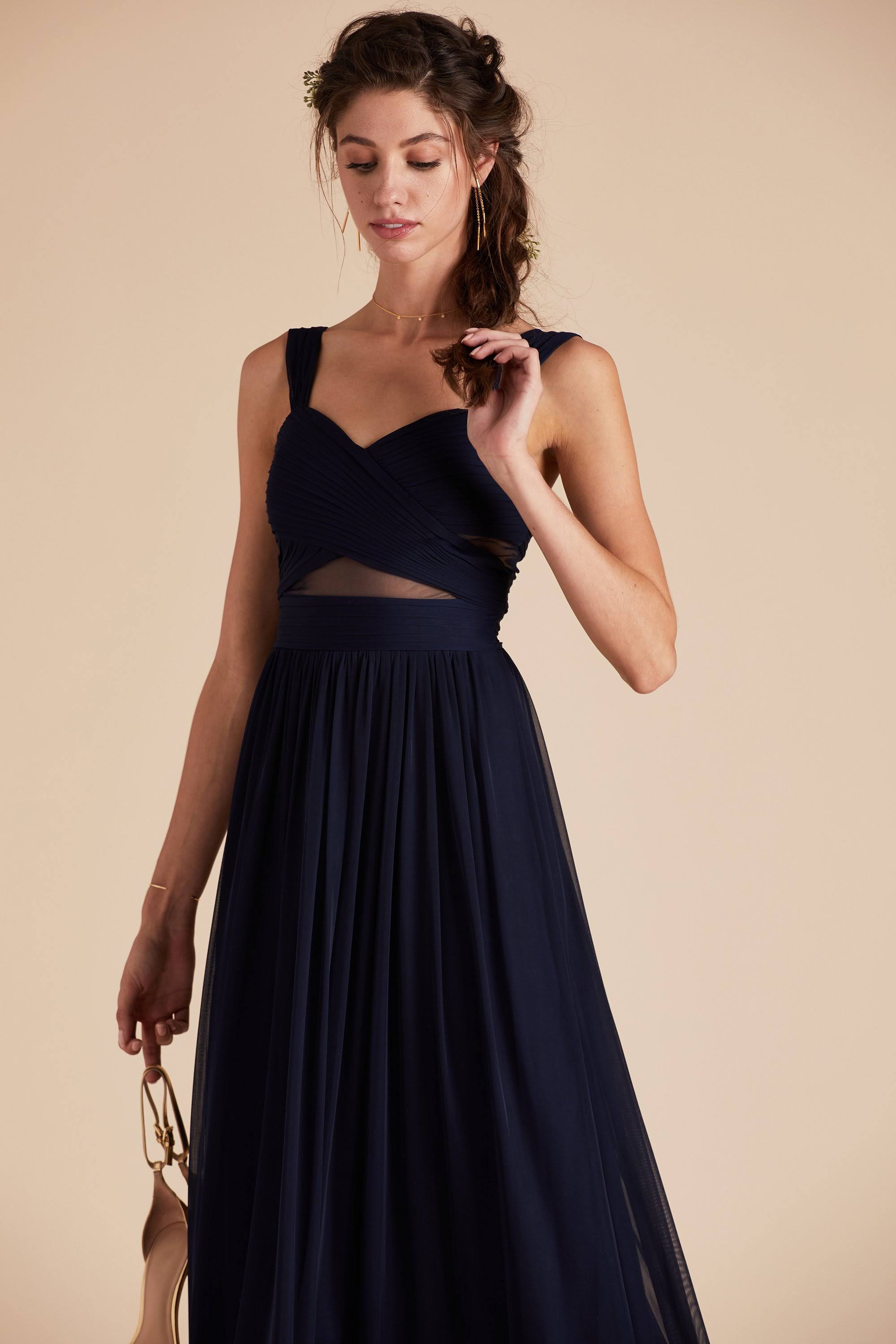 Birdy Grey Elsye Bridesmaid Dress in Navy L / Navy