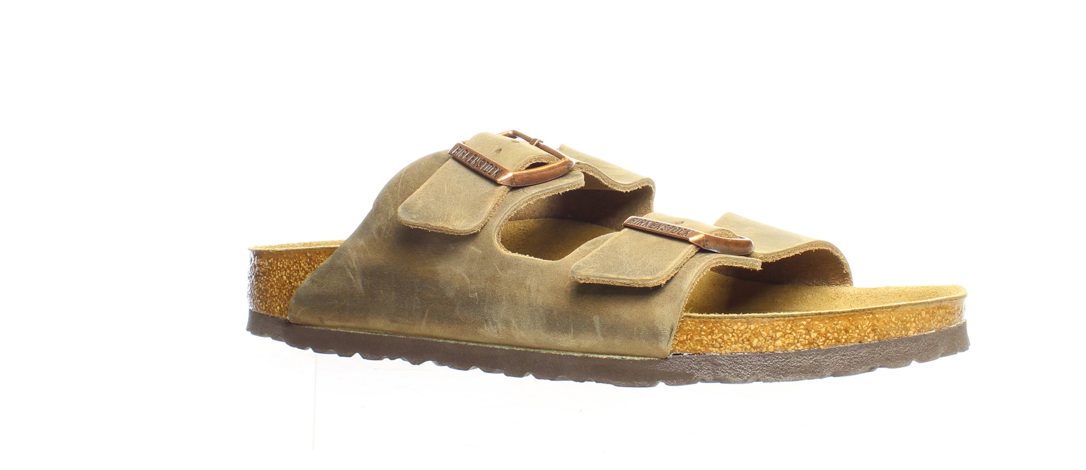 Birkenstock Arizona Sandal - 38 - Tobacco Oiled Leather