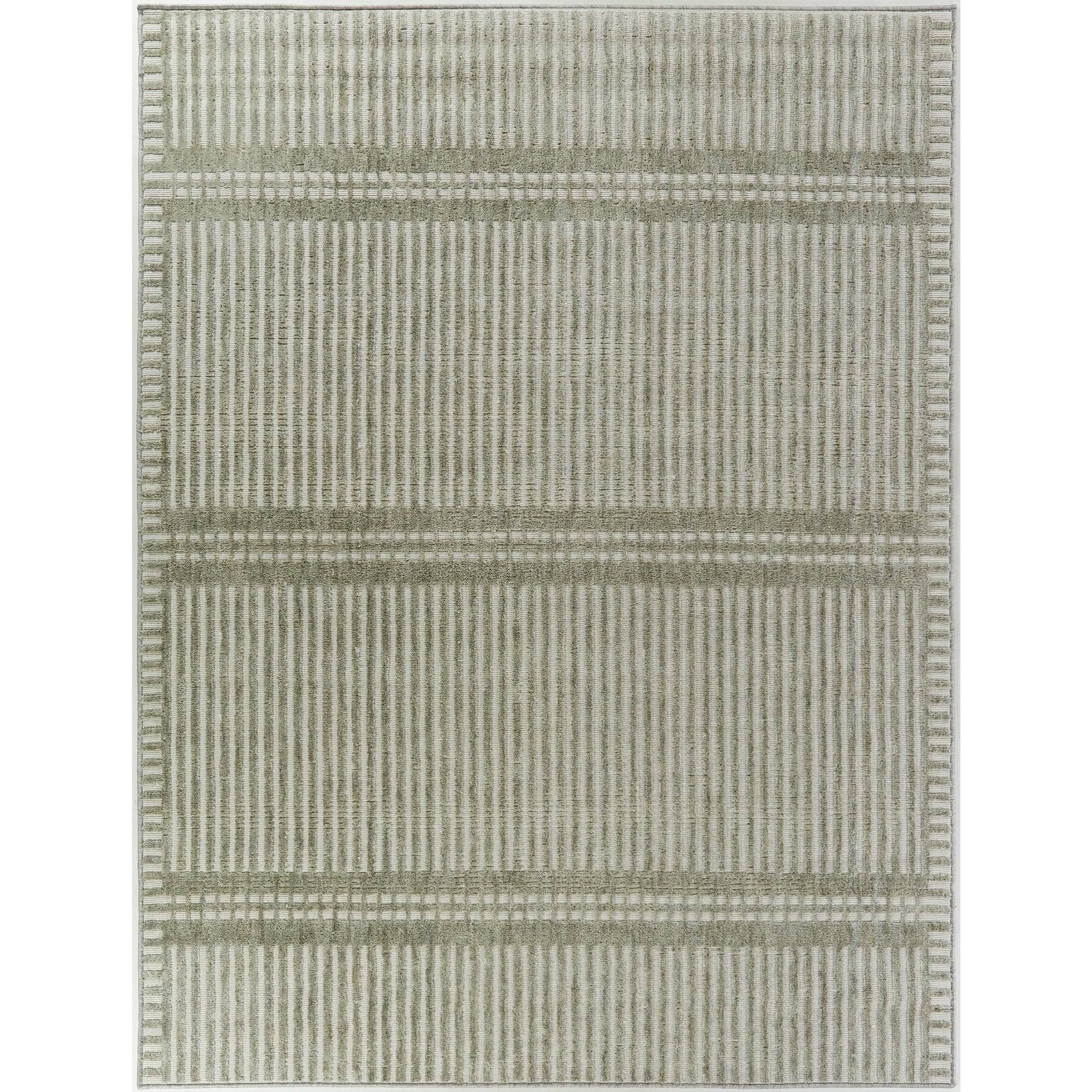 Sinclair Contemporary Area Rug - 5&3x22 x 7& - Tan