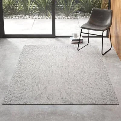 Hale Hand-Tufted Wool Gray Area Rug