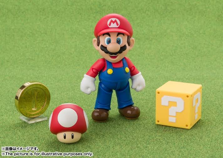 S.H.Figuarts Mario (New Package Ver.) Super Mario Brothers