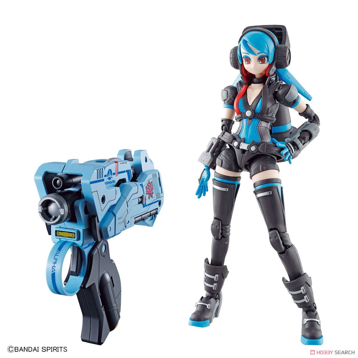 Attack Girl Gun x Lady Commander Alice Set Box (Plastic Model)