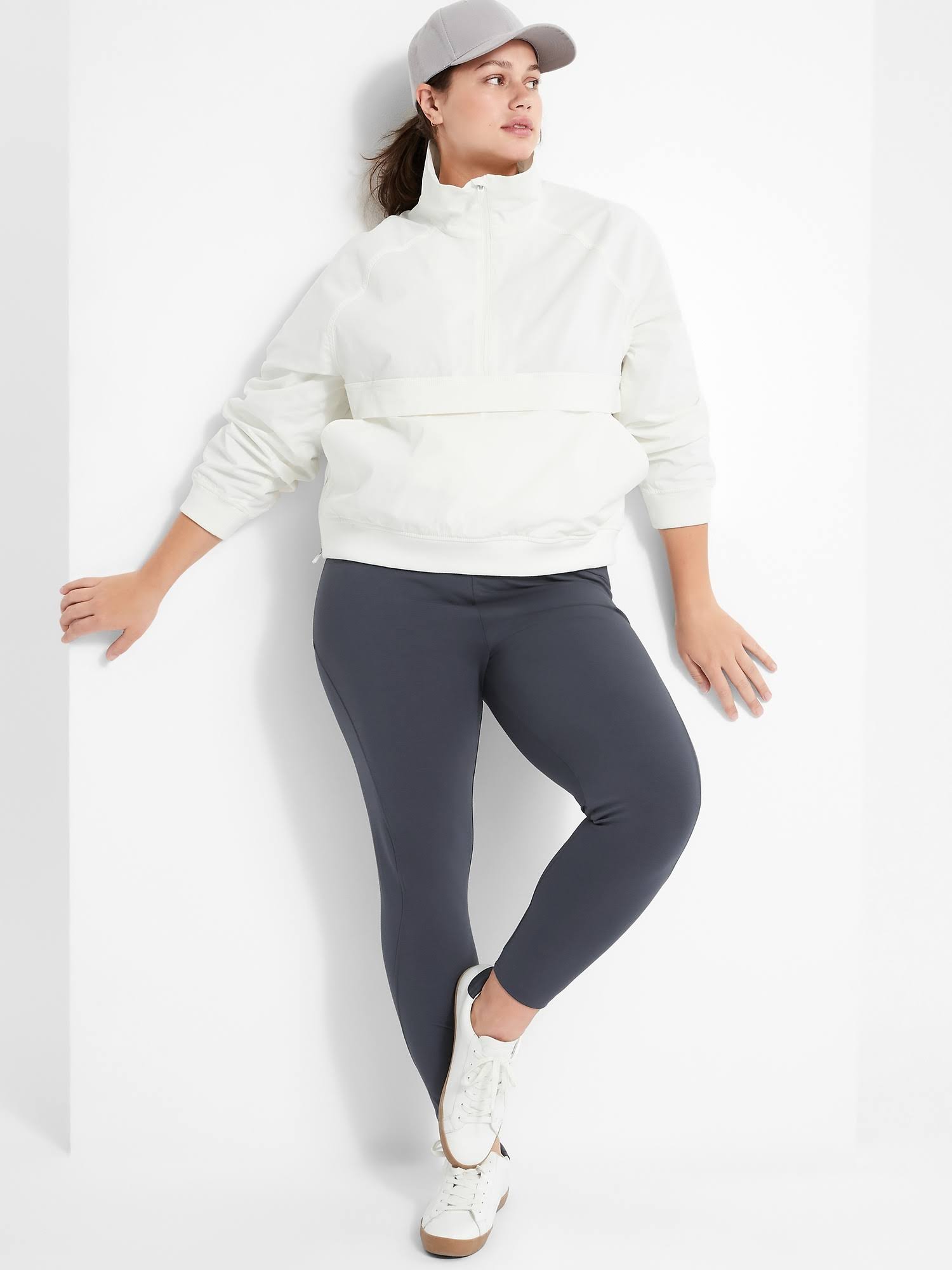 Banana Republic Women's High-Rise Ponte 7/8 Legging Charcoal Gray Size XL