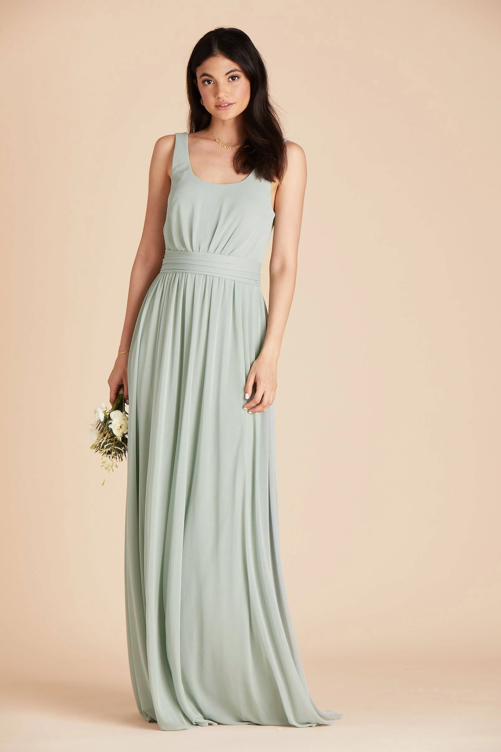 Birdy Grey Jan Bridesmaid Dress in Sage XXL / Sage