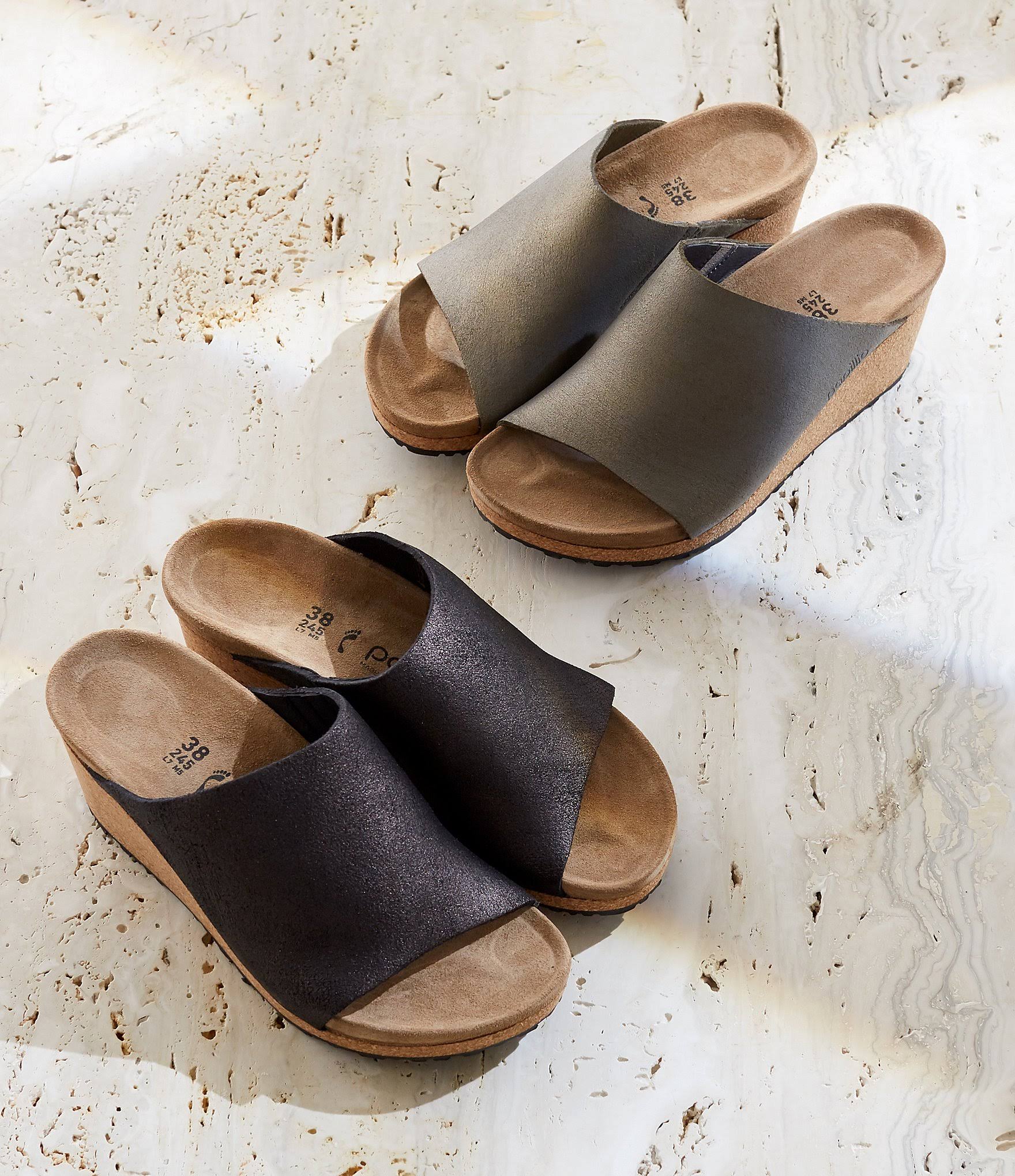 Birkenstock Namica Washed Rose Leather / 41 / Narrow