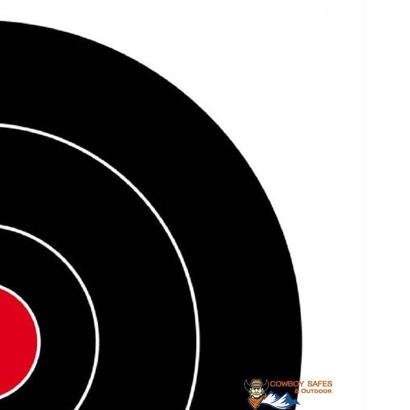 Birchwood Casey Dirty Bird Bull&s Eye Splattering Target, 8x22 - 200 pack