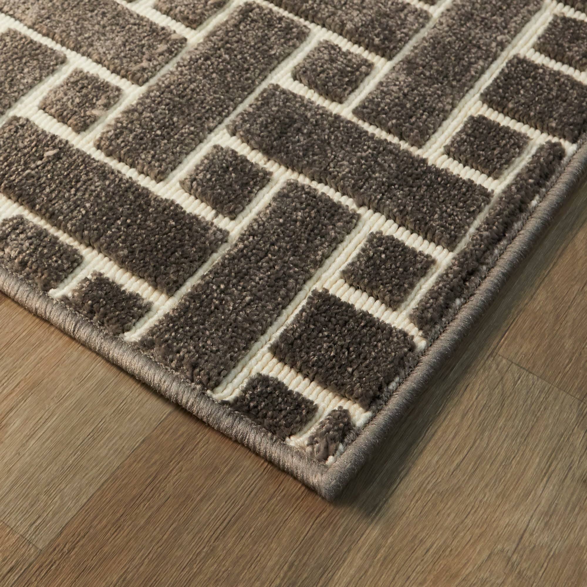 Balta Mitchell Brown 5 ft. x 7 ft. Contemporary Area Rug
