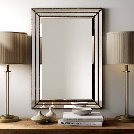 Willacoochee Traditional Beveled Accent Mirror Finish Bronze