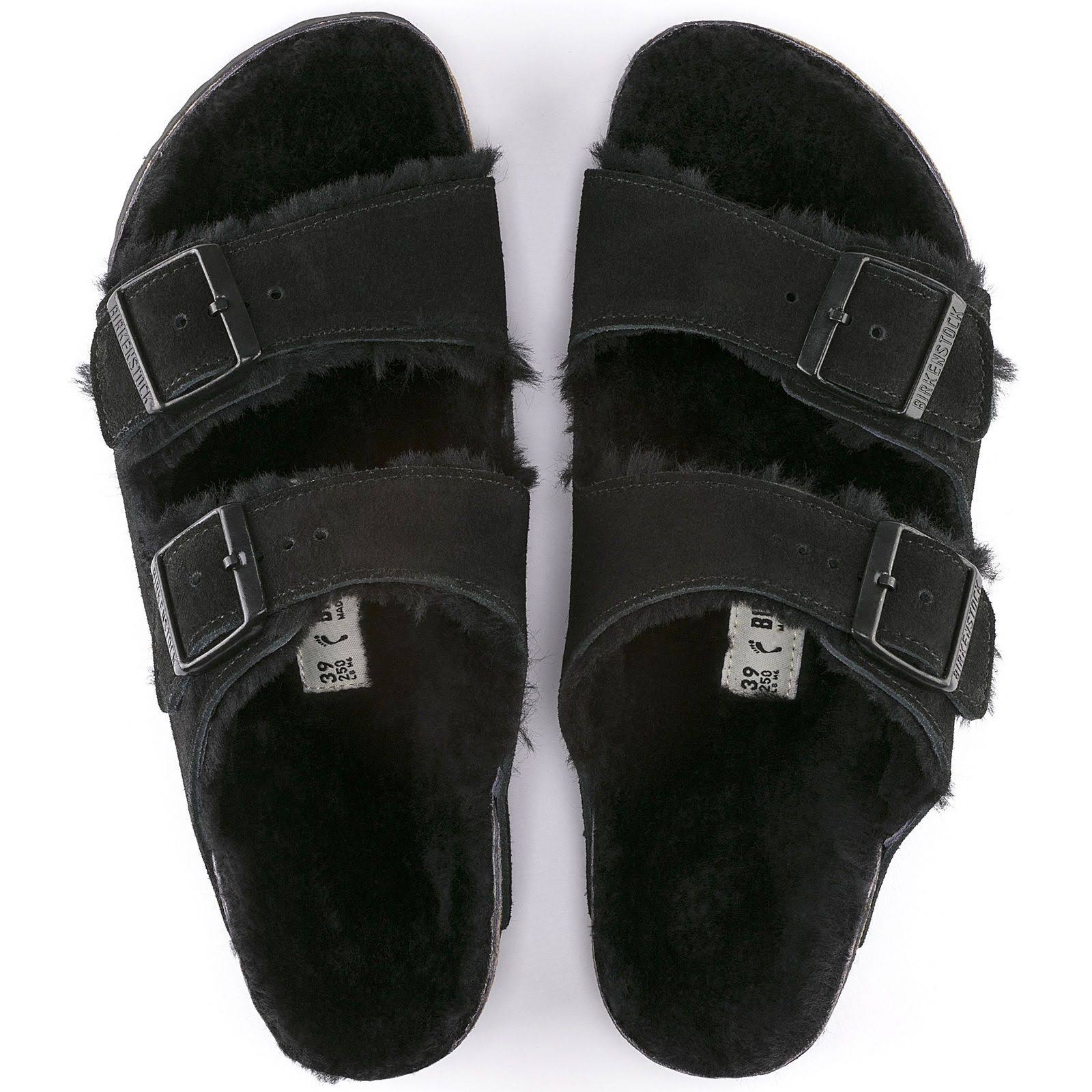 Birkenstock Arizona Shearling Black