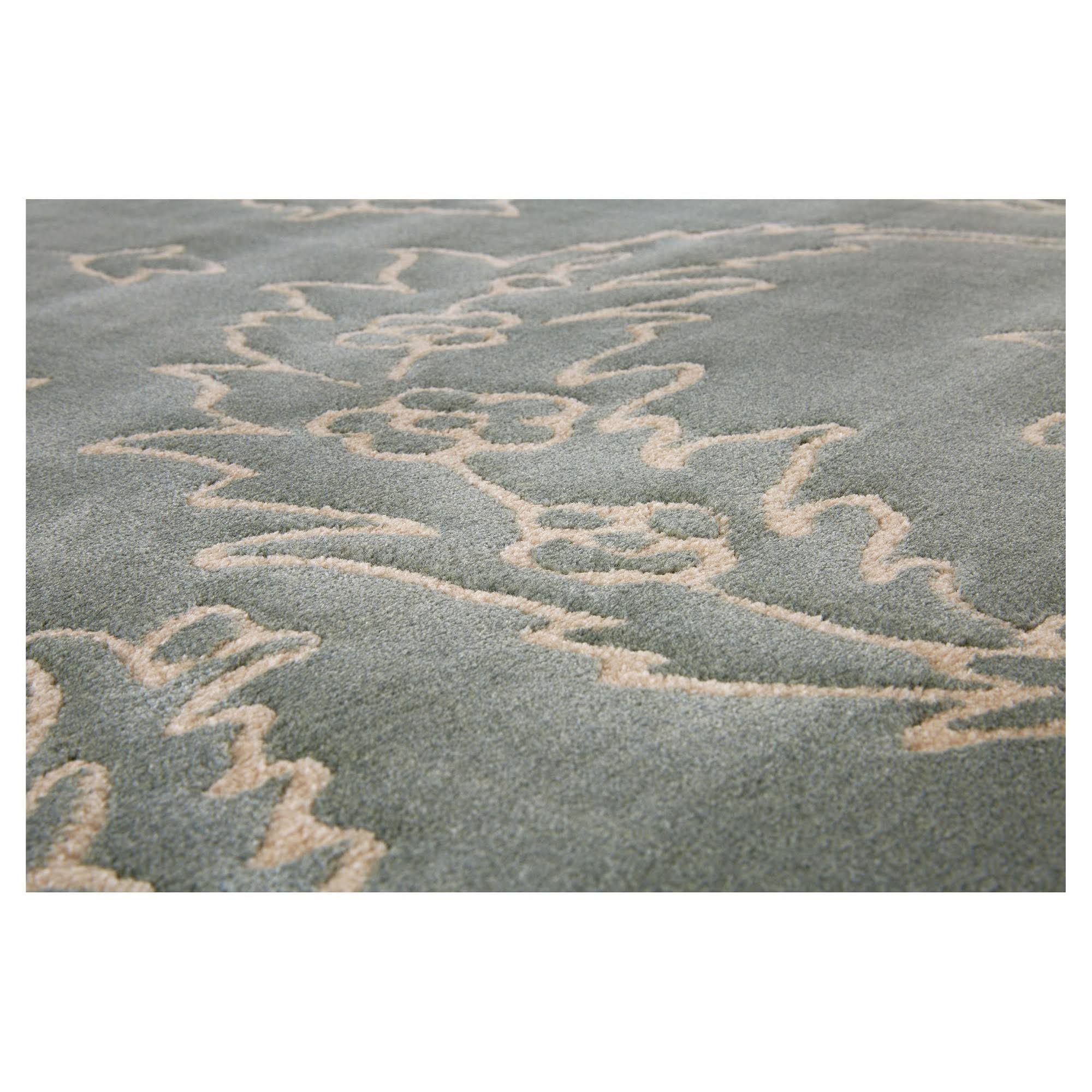 BALTA Rugs Berlin Gray Area Rug, Blue