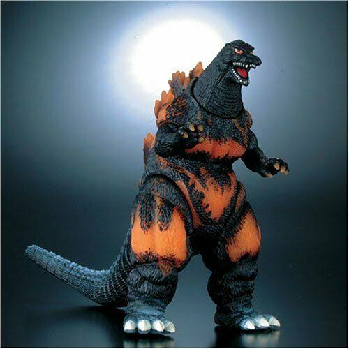 Bandai Movie Monster Series Burning Godzilla Figure Ja from Japan