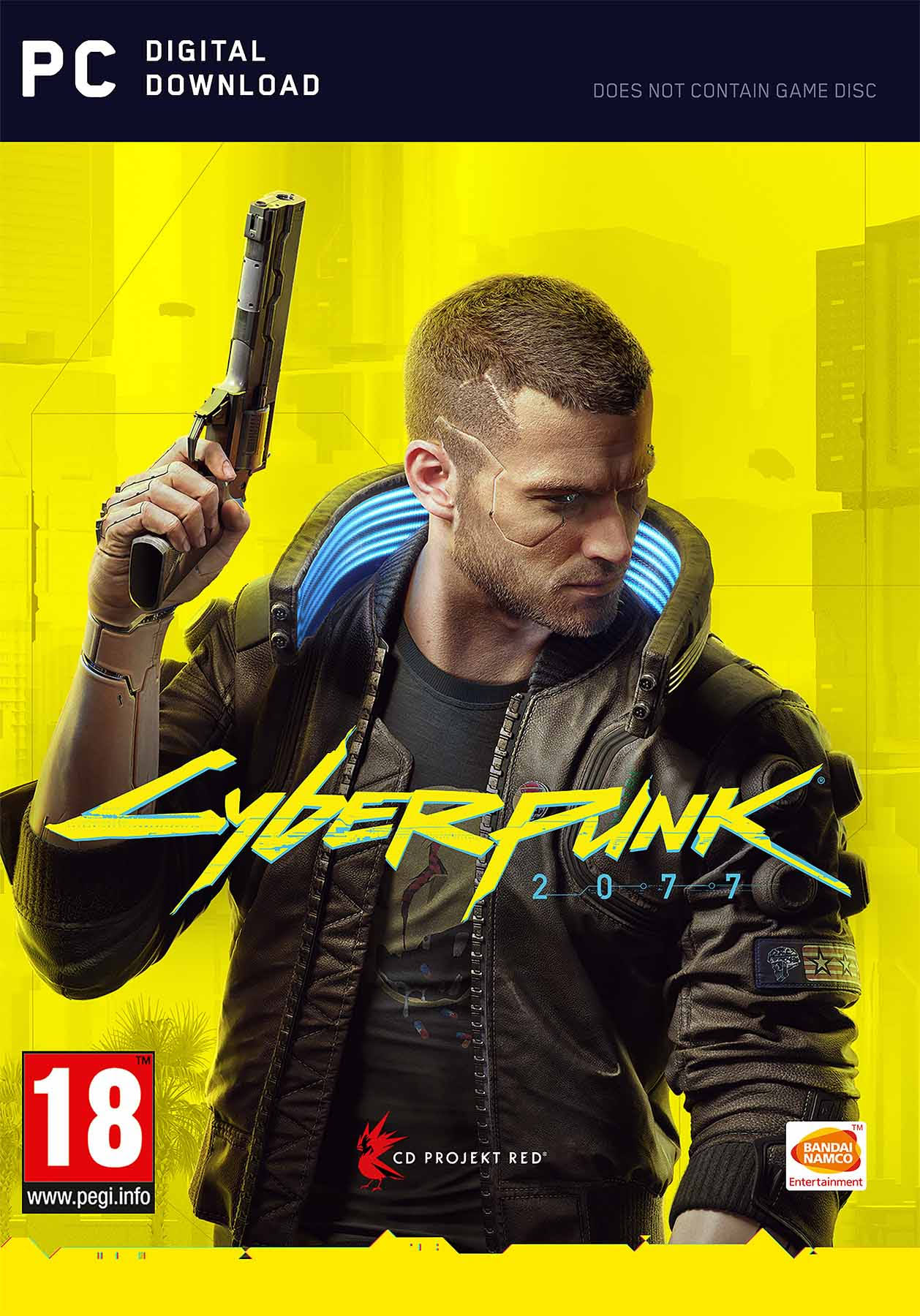 Cyberpunk 2077 PC Game (Download Code in Box)