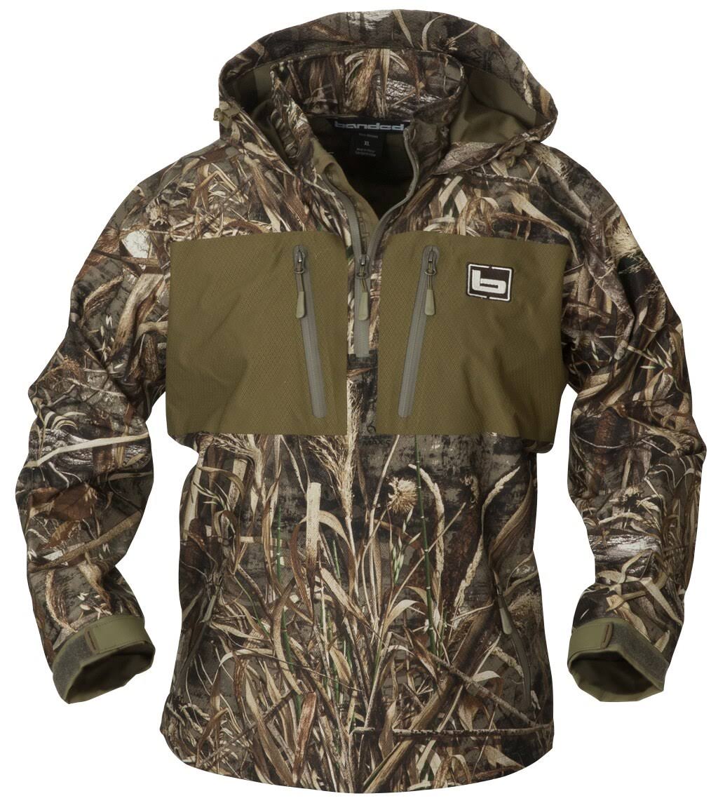 Banded Waterproof 1/4 Zip Hooded Pullover