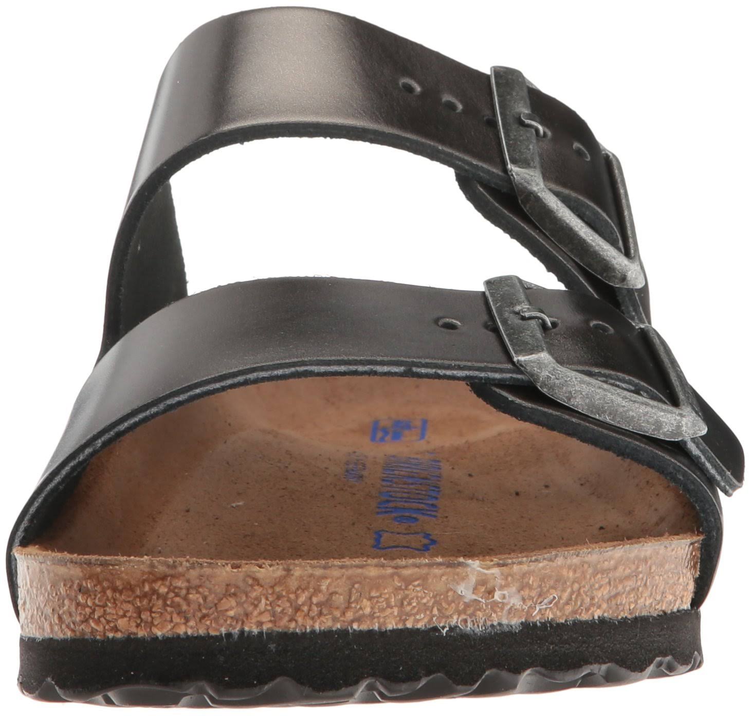 Birkenstock Arizona Soft Footbed (41 Metallic Anthracite)