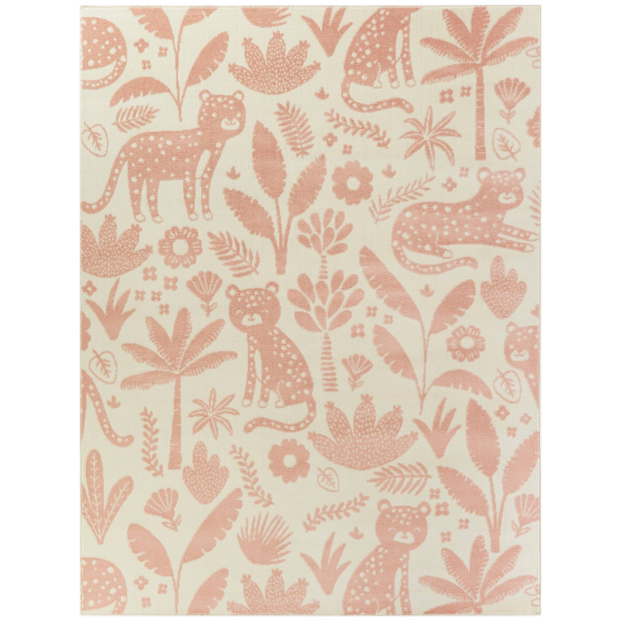 BALTA Serengeti Grey 5 ft. x 7 ft. Kids Area Rug