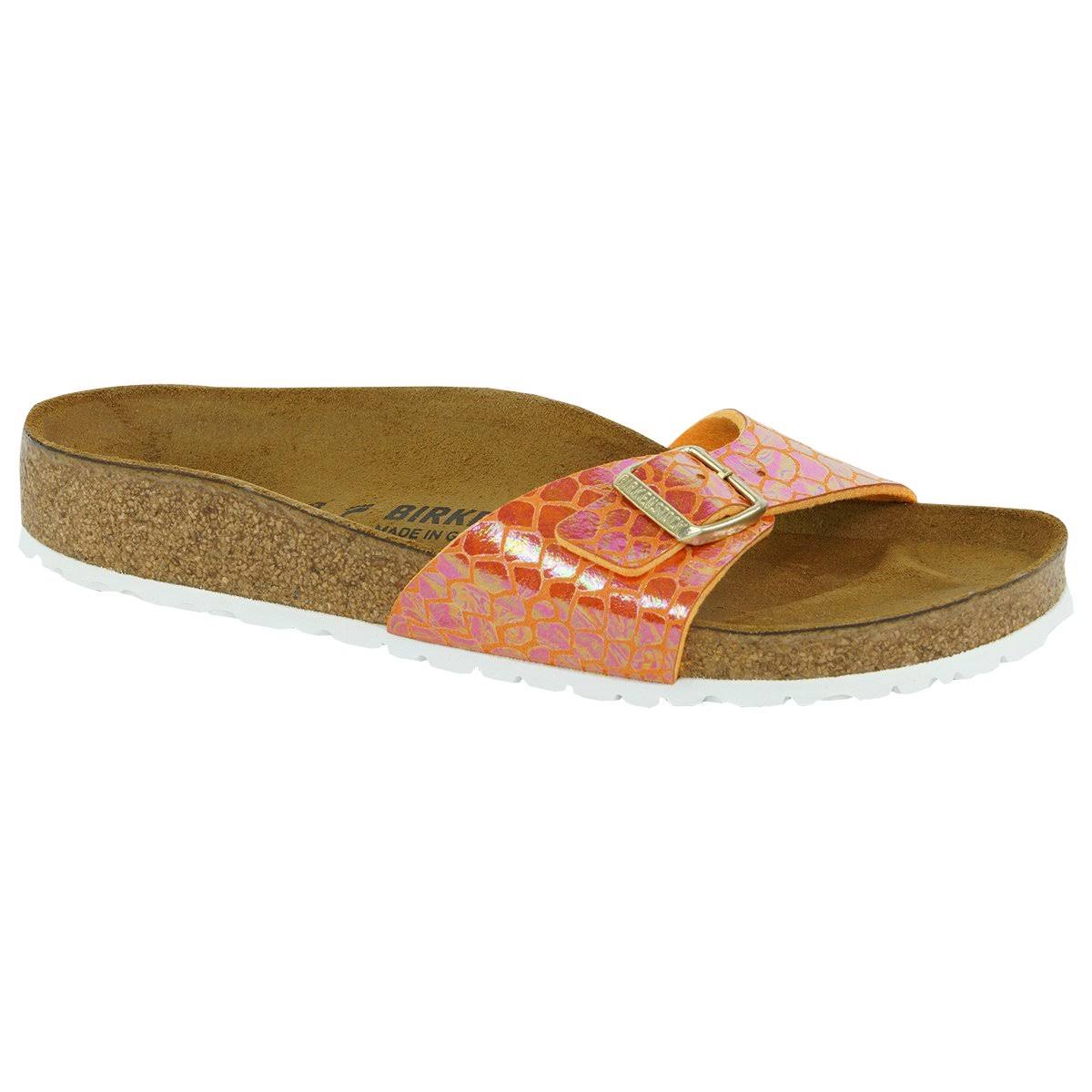 Birkenstock Madrid Narrow Sandal - Women's Silver, 38.0