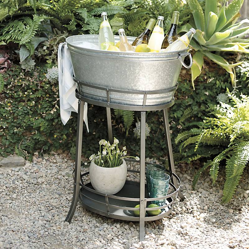 Hayden Beverage Tub with Stand - Ballard Designs